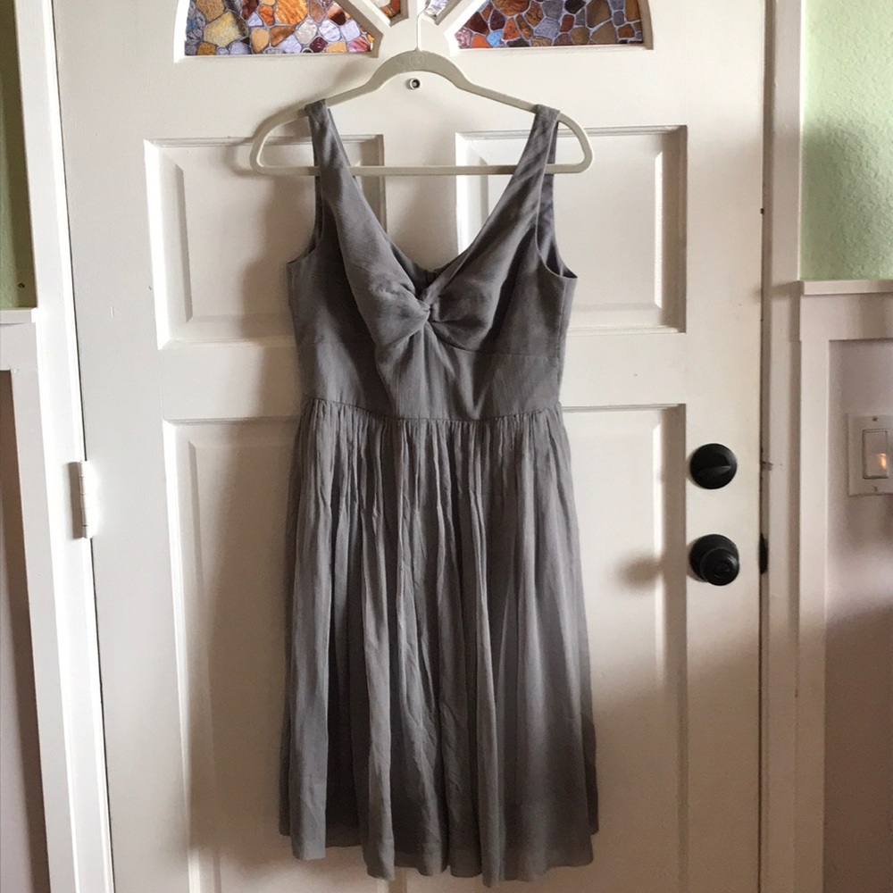 Jcrew grey dress- Size 8